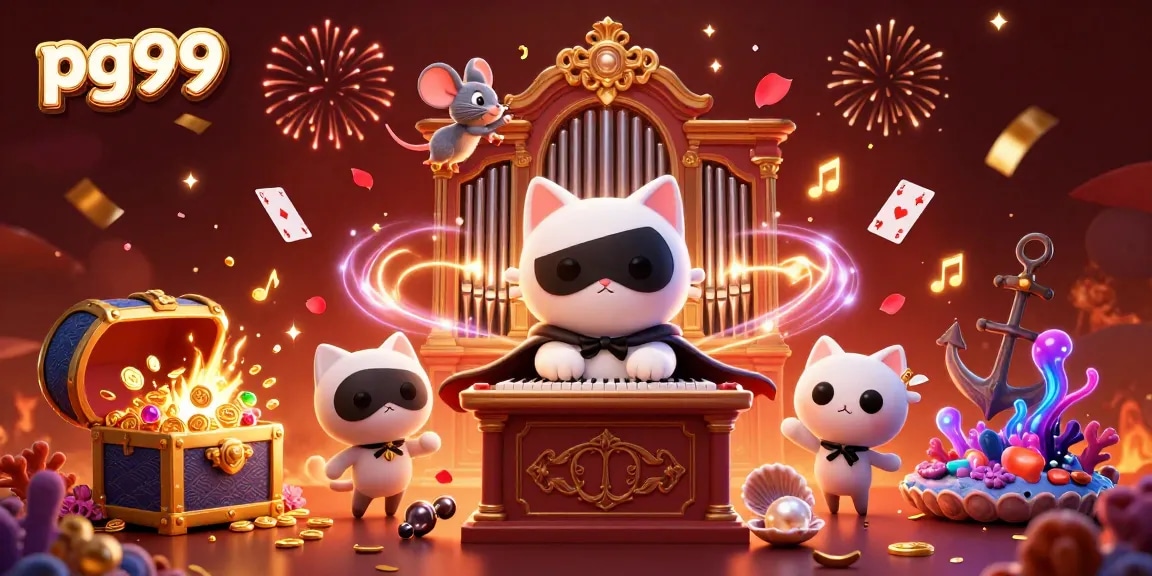 Experience the excitement of pg99 casino games with captivating characters and vibrant treasures.