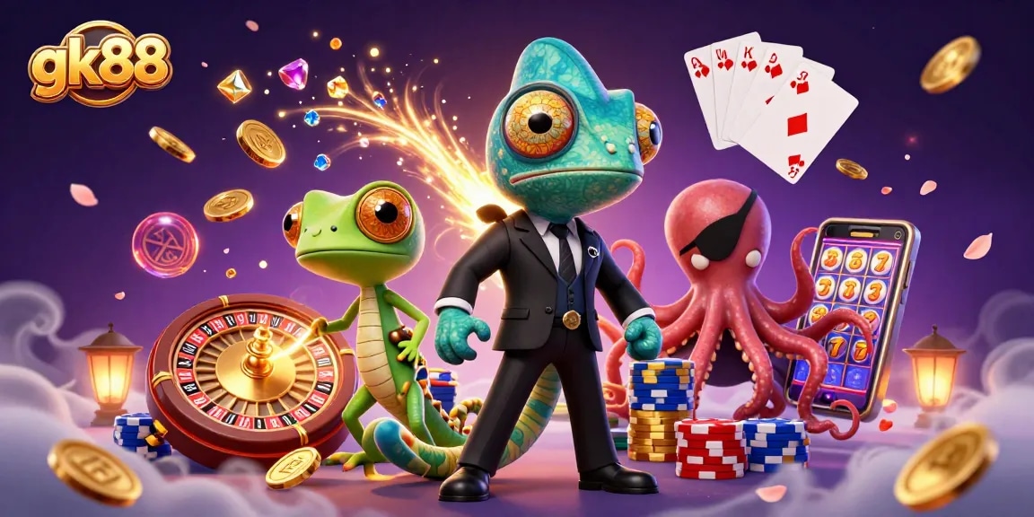 gk88 kho tiền vàng tràn đầy trong một thế giới casino sôi động và hấp dẫn