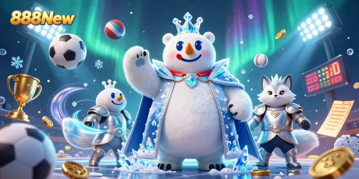 Engage in thrilling betting adventures with 888New's vibrant casino elements and captivating scene.