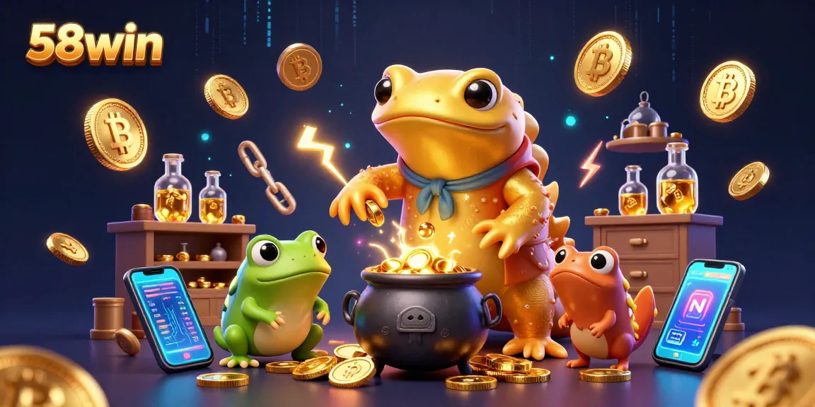 Experience thrilling games at 58win with exciting gold coin transformations in a mystical lab.