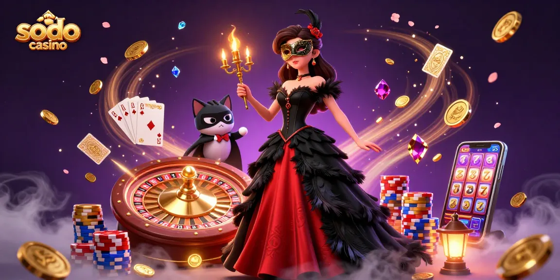 Experience the thrill of sodo casino with vibrant graphics and engaging game elements.