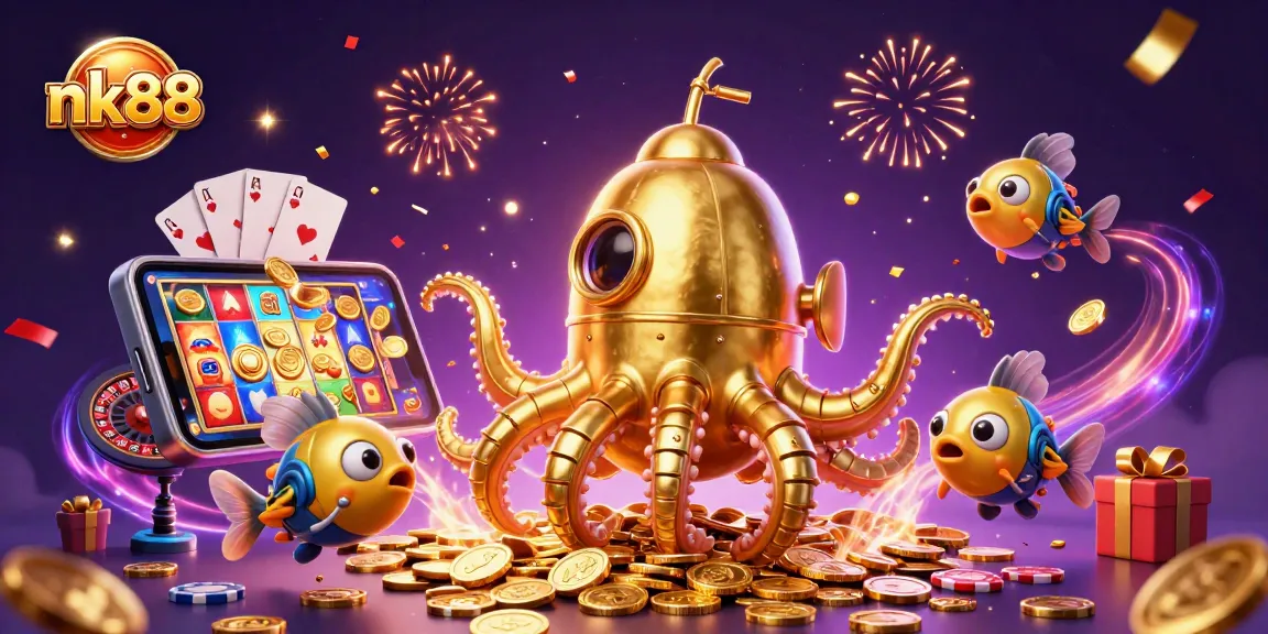 Engage in thrilling gameplay at nk88 with vibrant slot games, jackpots, and festive celebrations.