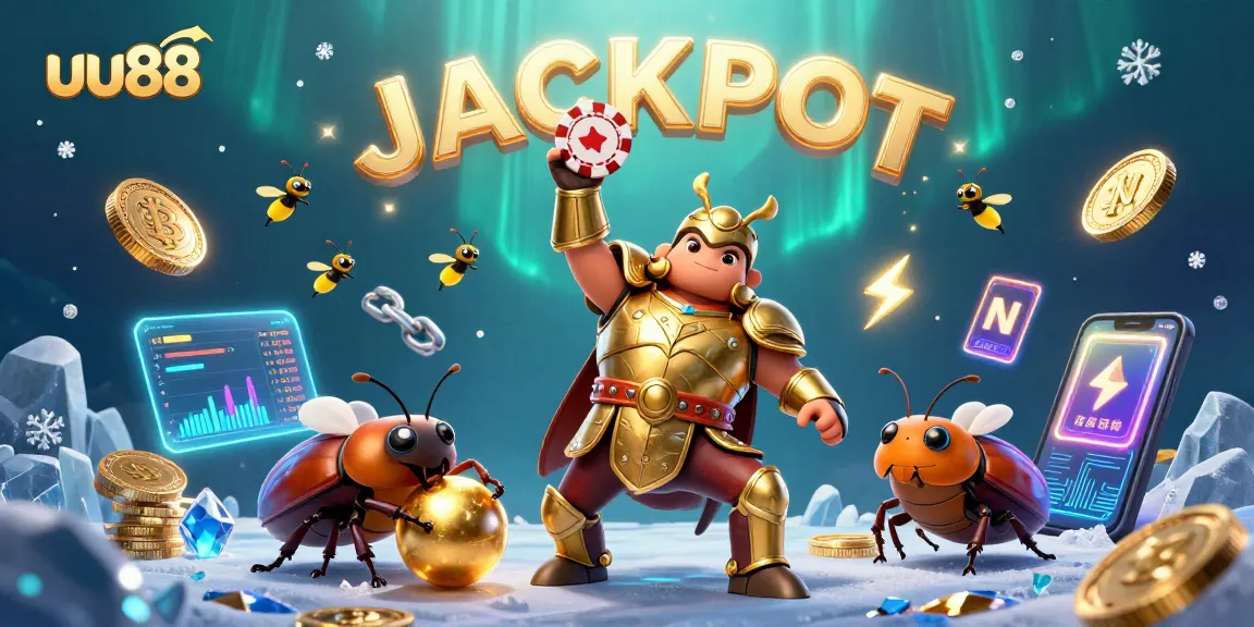 Experience thrilling wins with uu88 as cartoon champions celebrate a big jackpot.