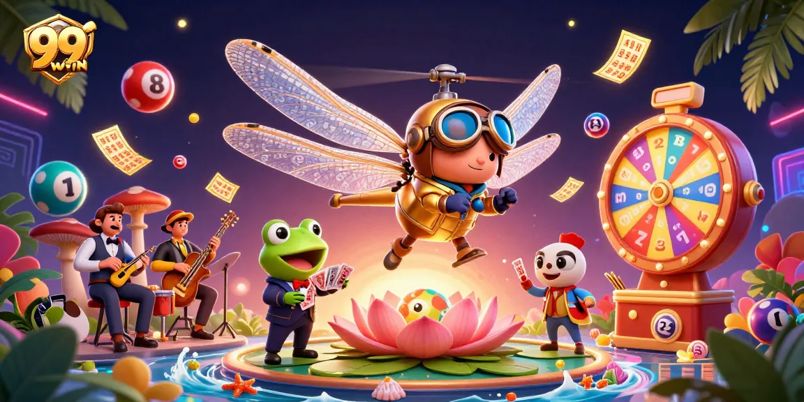 Experience exciting gameplay at 99WIN with vibrant scenes of casino activity and thrilling game elements.