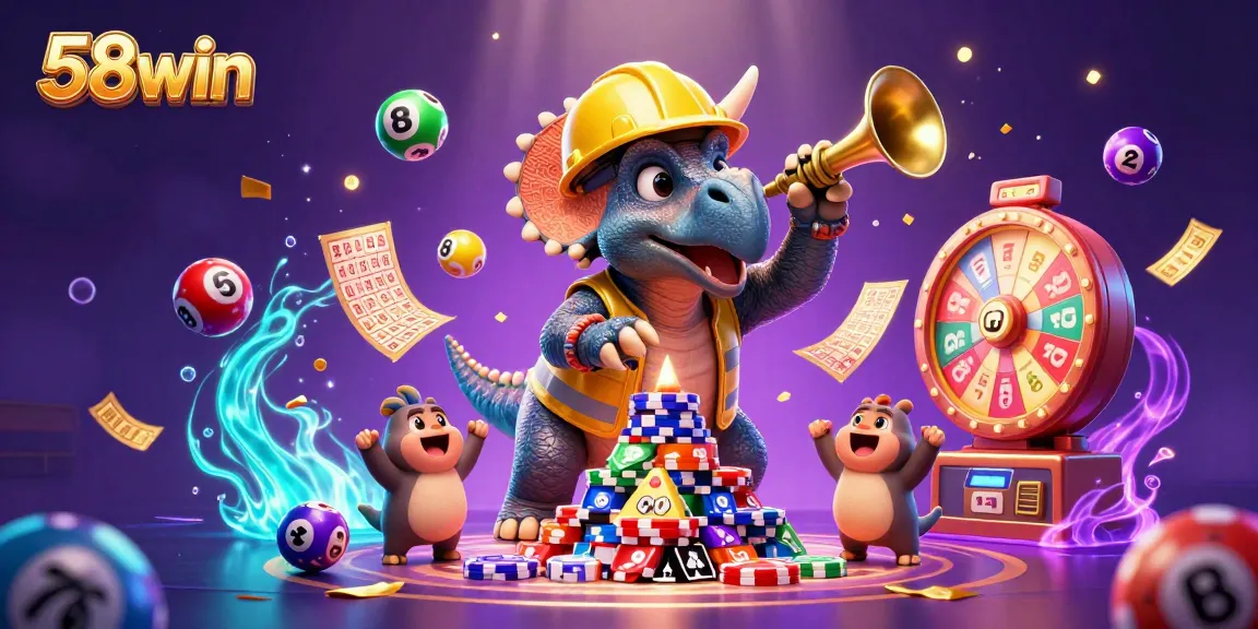 Celebrate exciting poker action at 58win with vibrant games and cheerful characters.