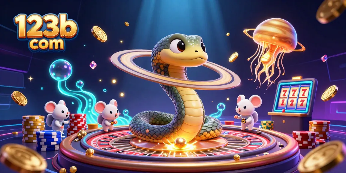 Experience the vibrant 123b com casino scene with astronauts and unique imagery for thrilling gaming.
